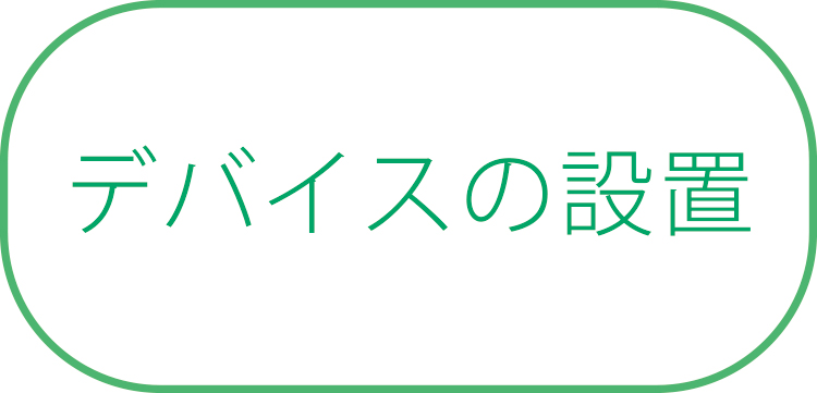 Teams Roomsセットアップの流れ：デバイスの設置